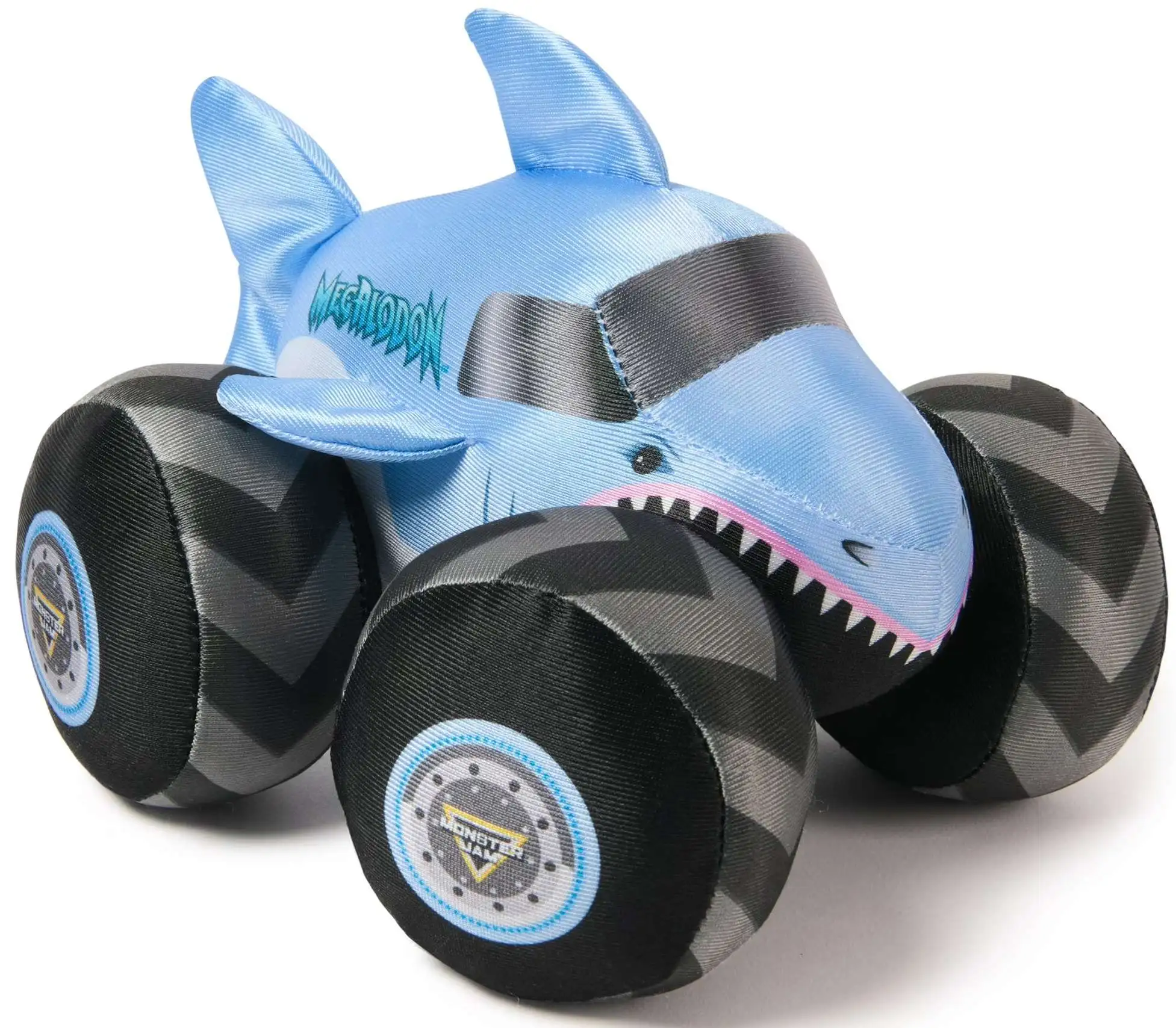 Monster Jam Megalodon 7-Inch Plush Truck with Sound Effects