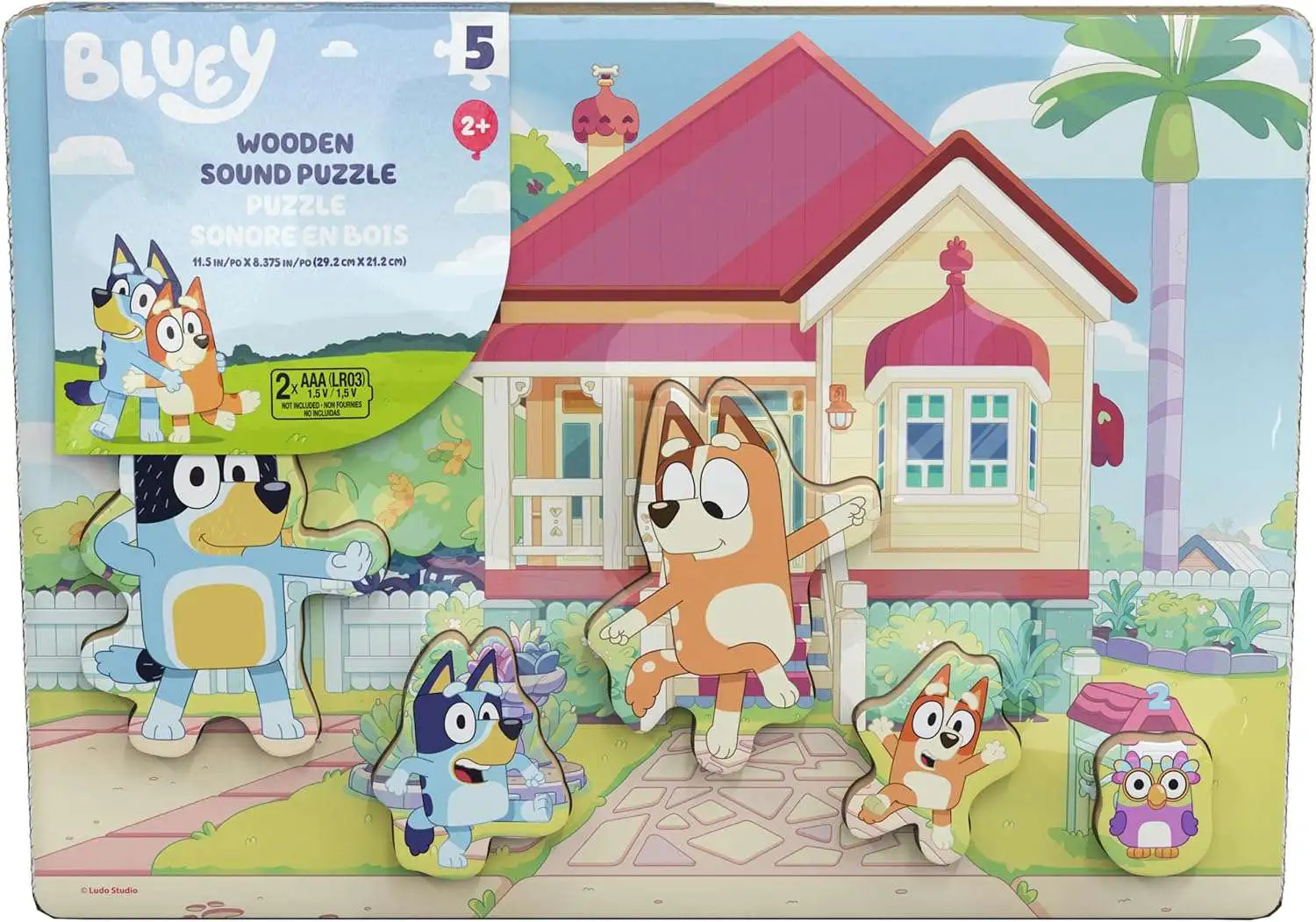 Bluey Wooden Sound Puzzle