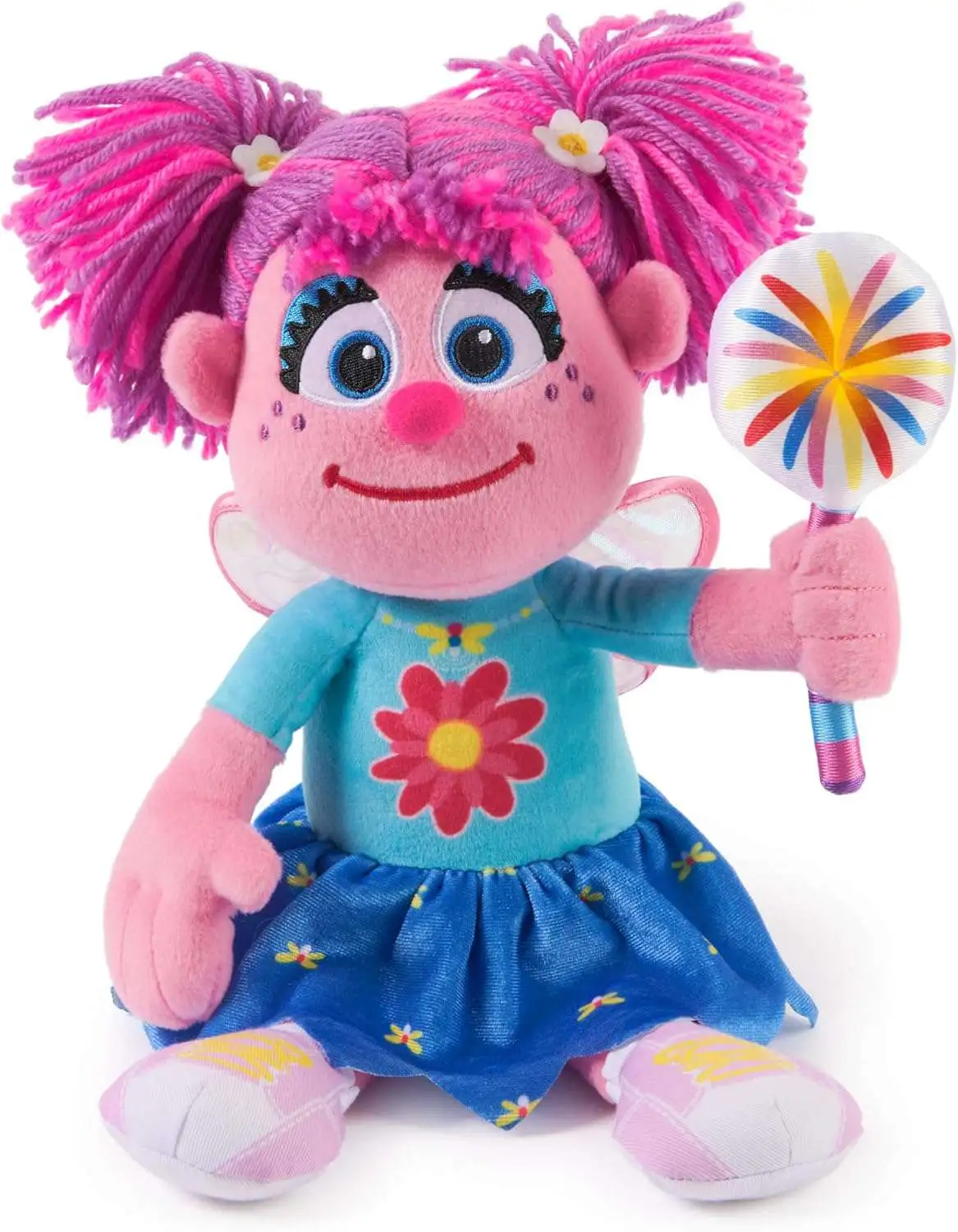 Sesame Street Abby Cadabby 13 Plush Light-Up Wand Gund - ToyWiz