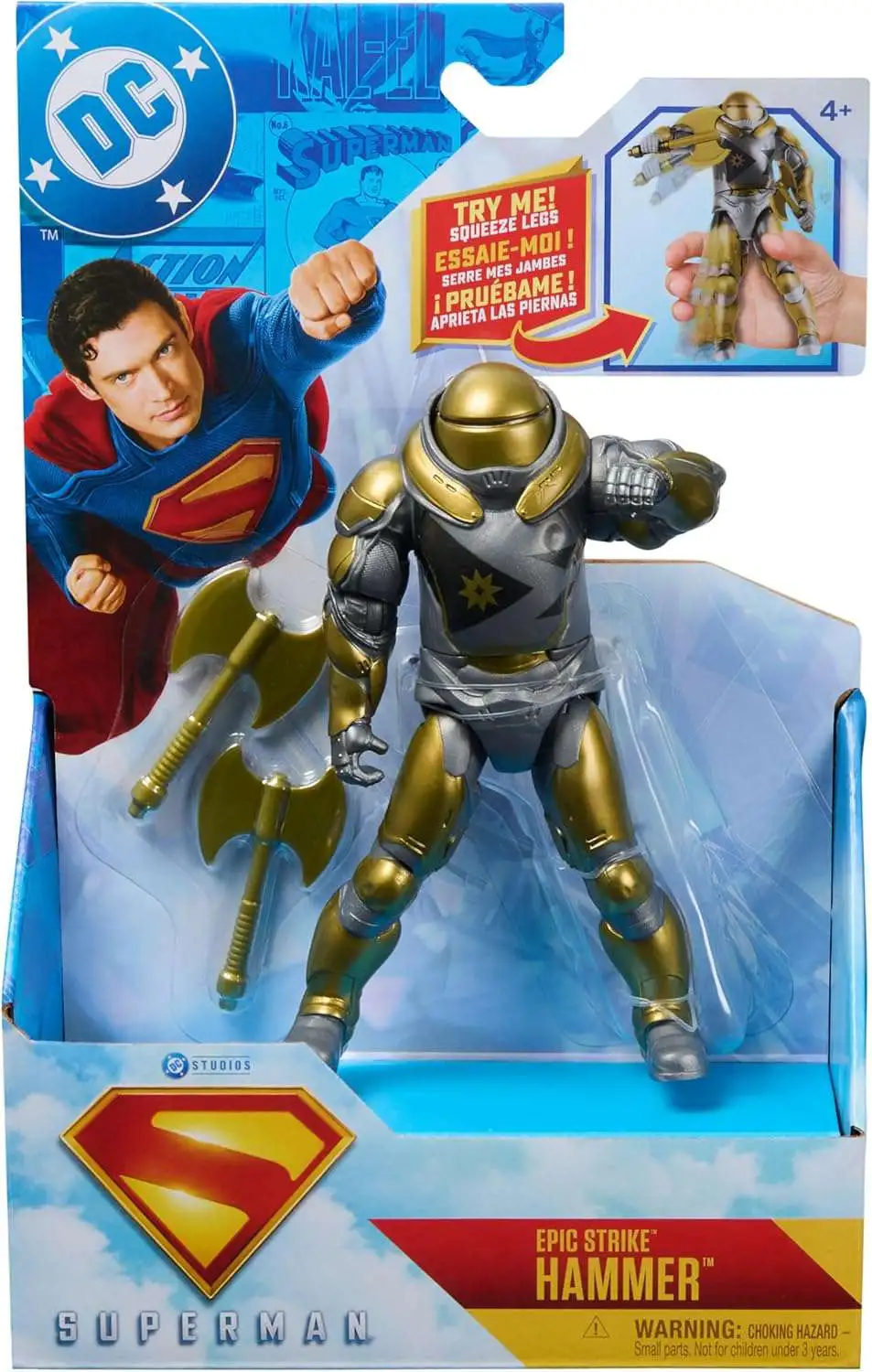 DC Superman Movie Epic Strike Hammer Action Figure