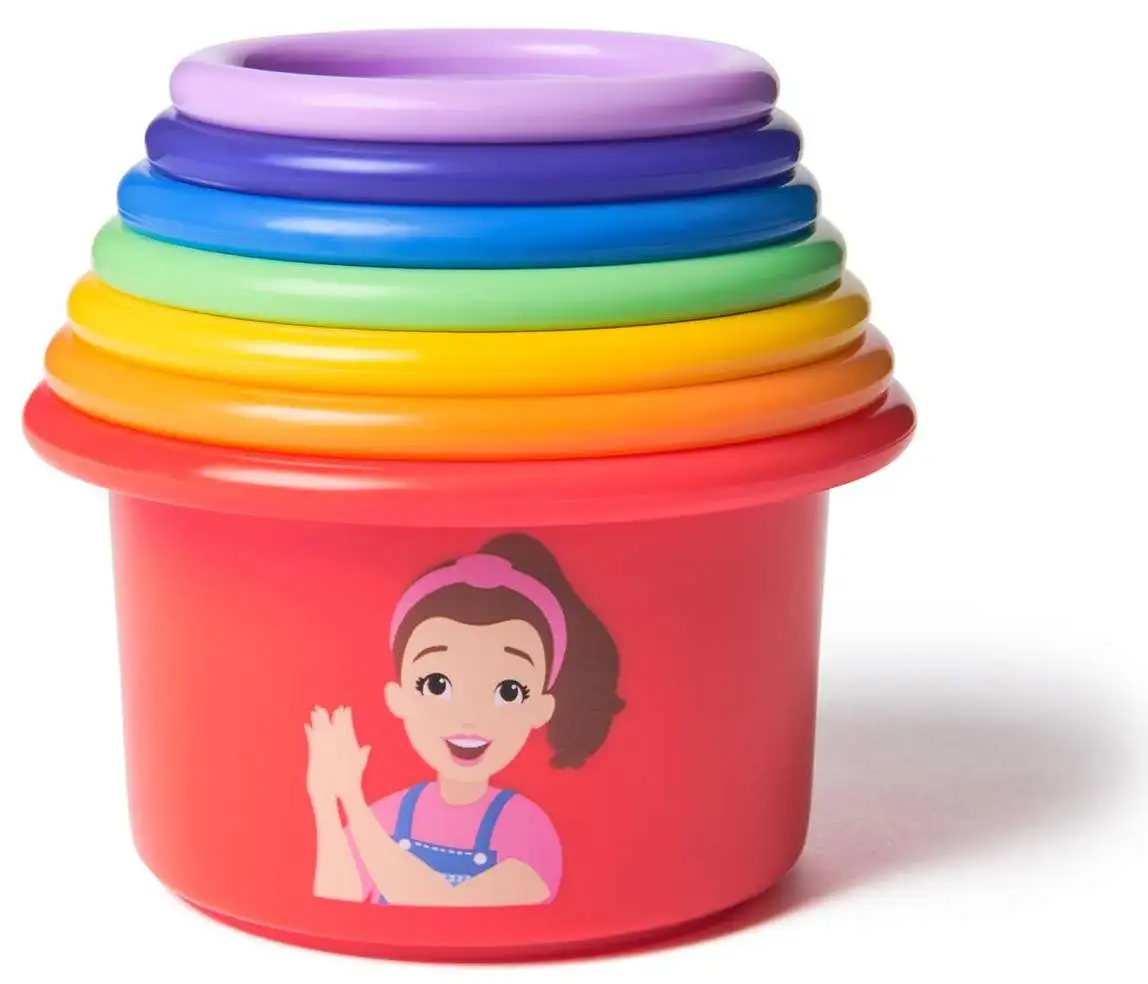 Ms. Rachel Rainbow Stacking Cups