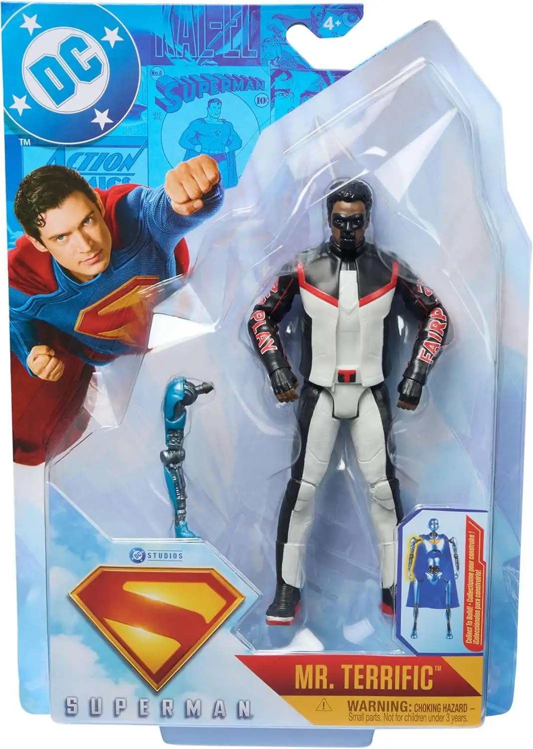 DC Superman Movie Mr. Terrific Action Figure