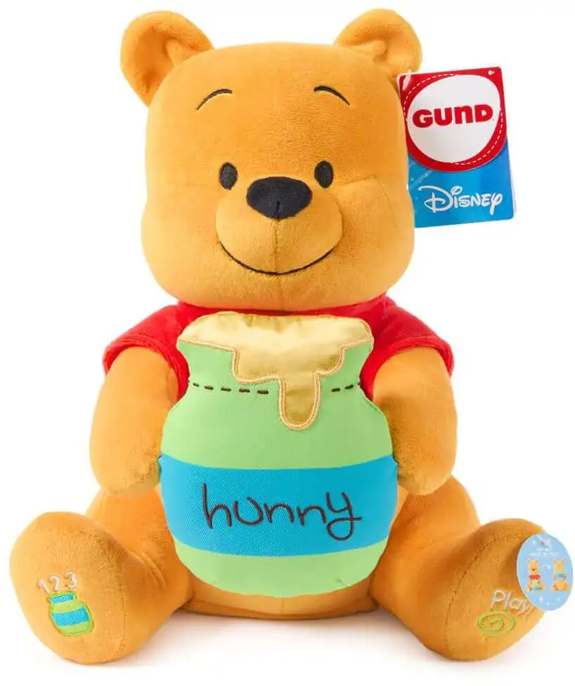 Disney Peek a Boo Pooh 12 Plush Gund - ToyWiz