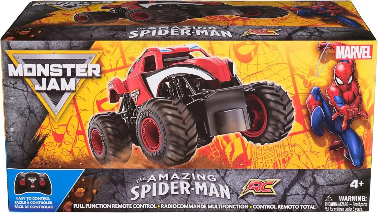 Monster Jam Marvel The Amazing Spider-Man R/C Vehicle [Version 2]
