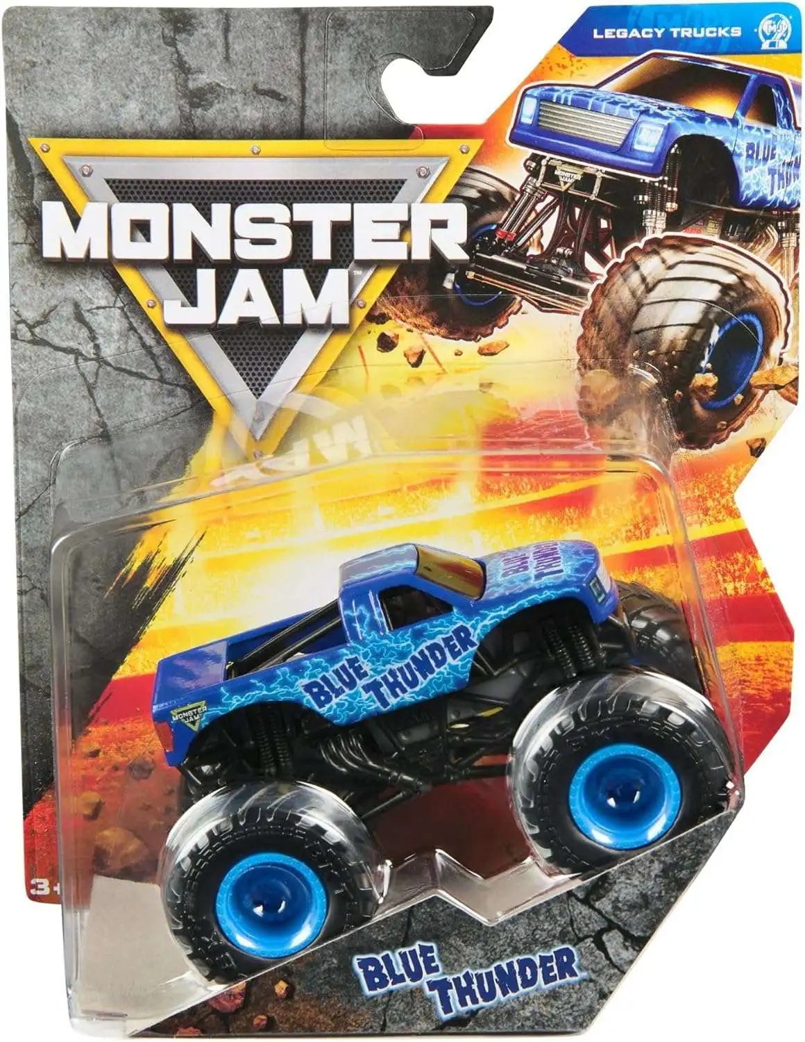 Monster Jam Legacy Trucks Series 43 Blue Thunder Diecast Car