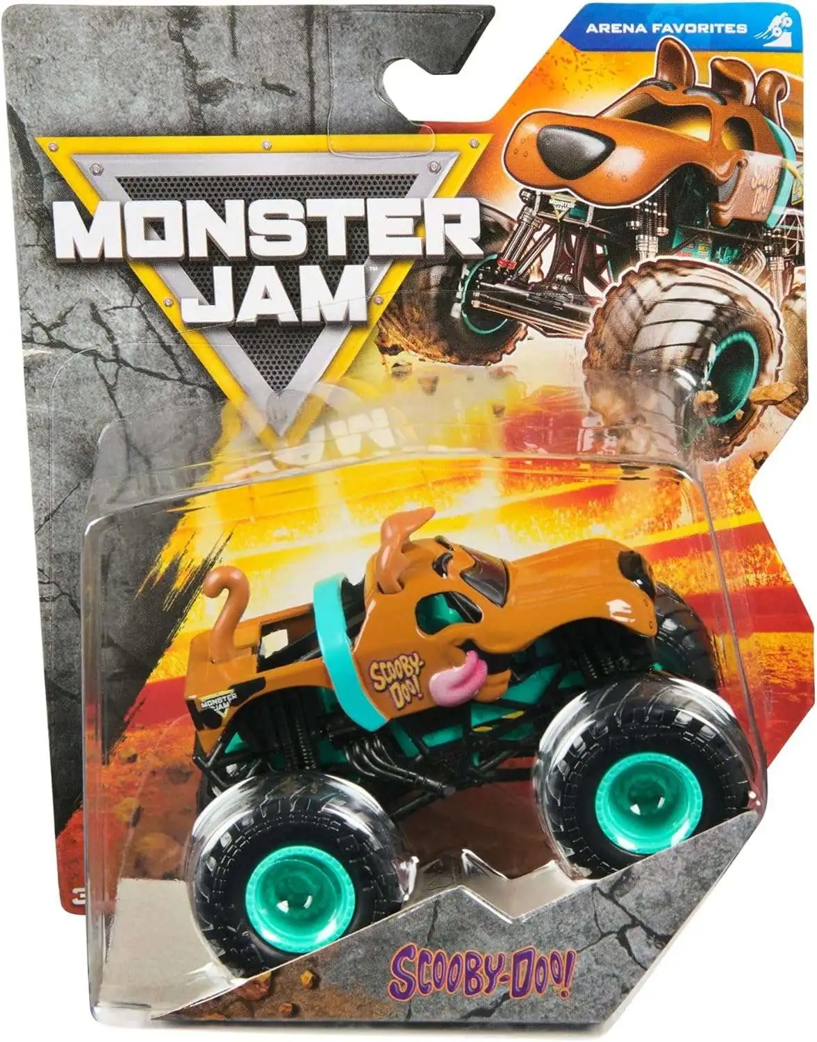 Monster Jam Arena Favorites Series 43 Scooby-Doo! Diecast Car