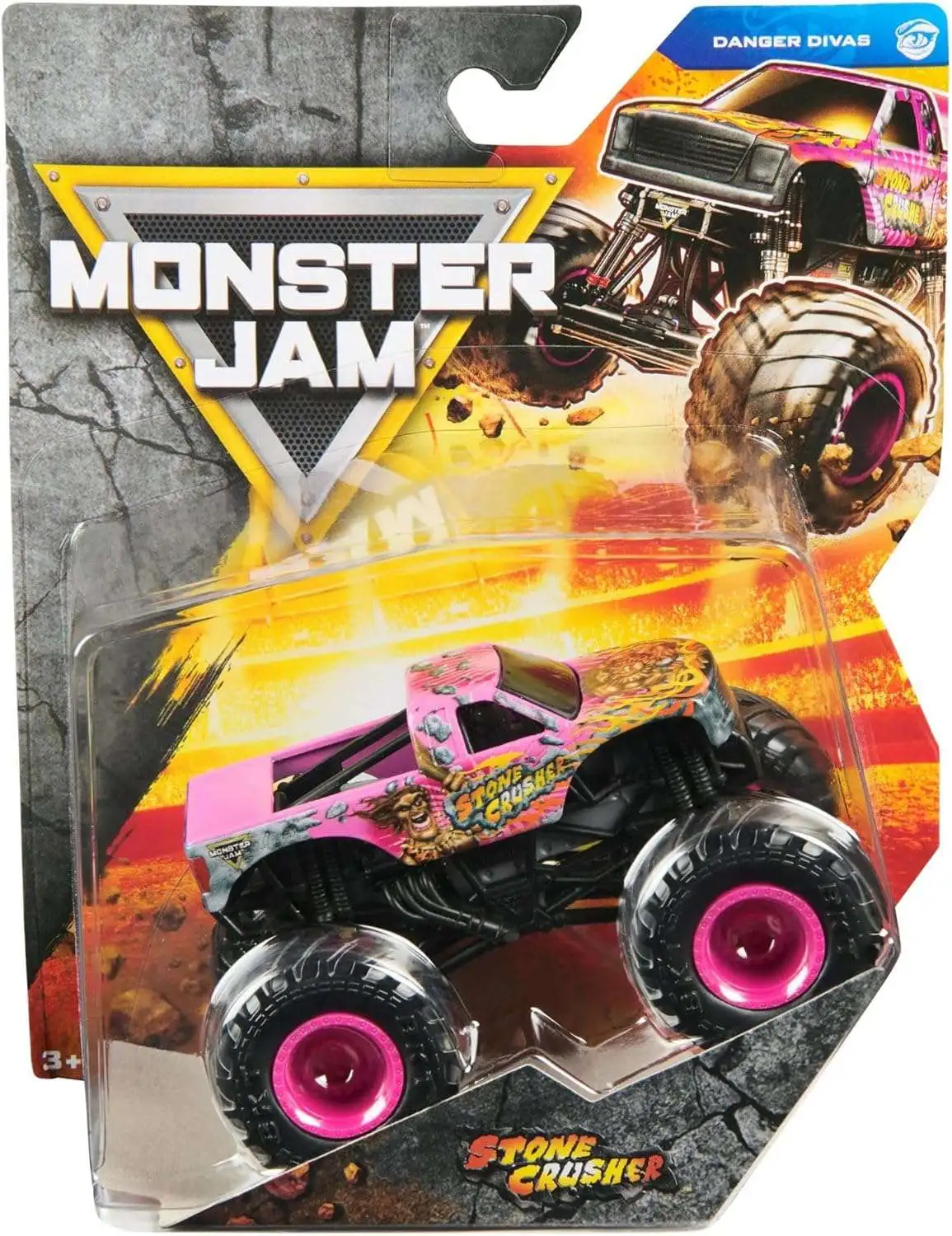Monster Jam Danger Divas Series 43 Stone Crusher Diecast Car