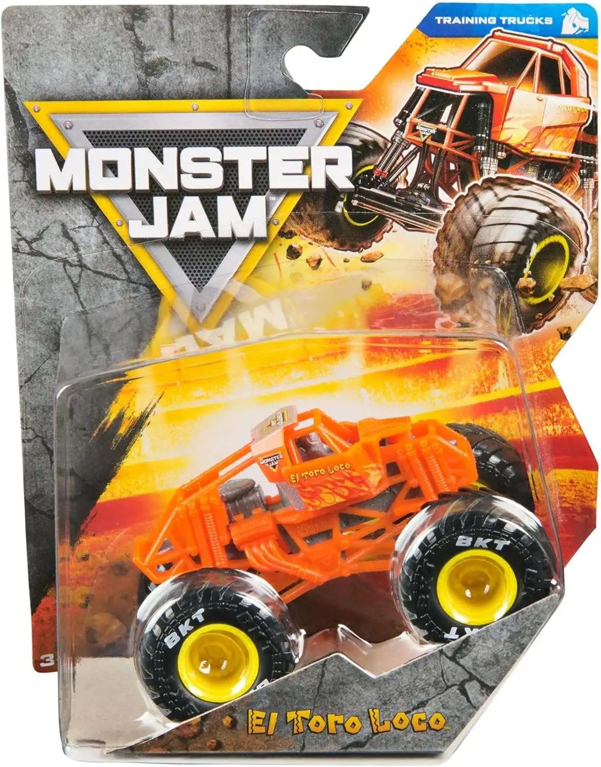 Monster Jam Training Trucks Series 43 El Toro Loco Diecast Car