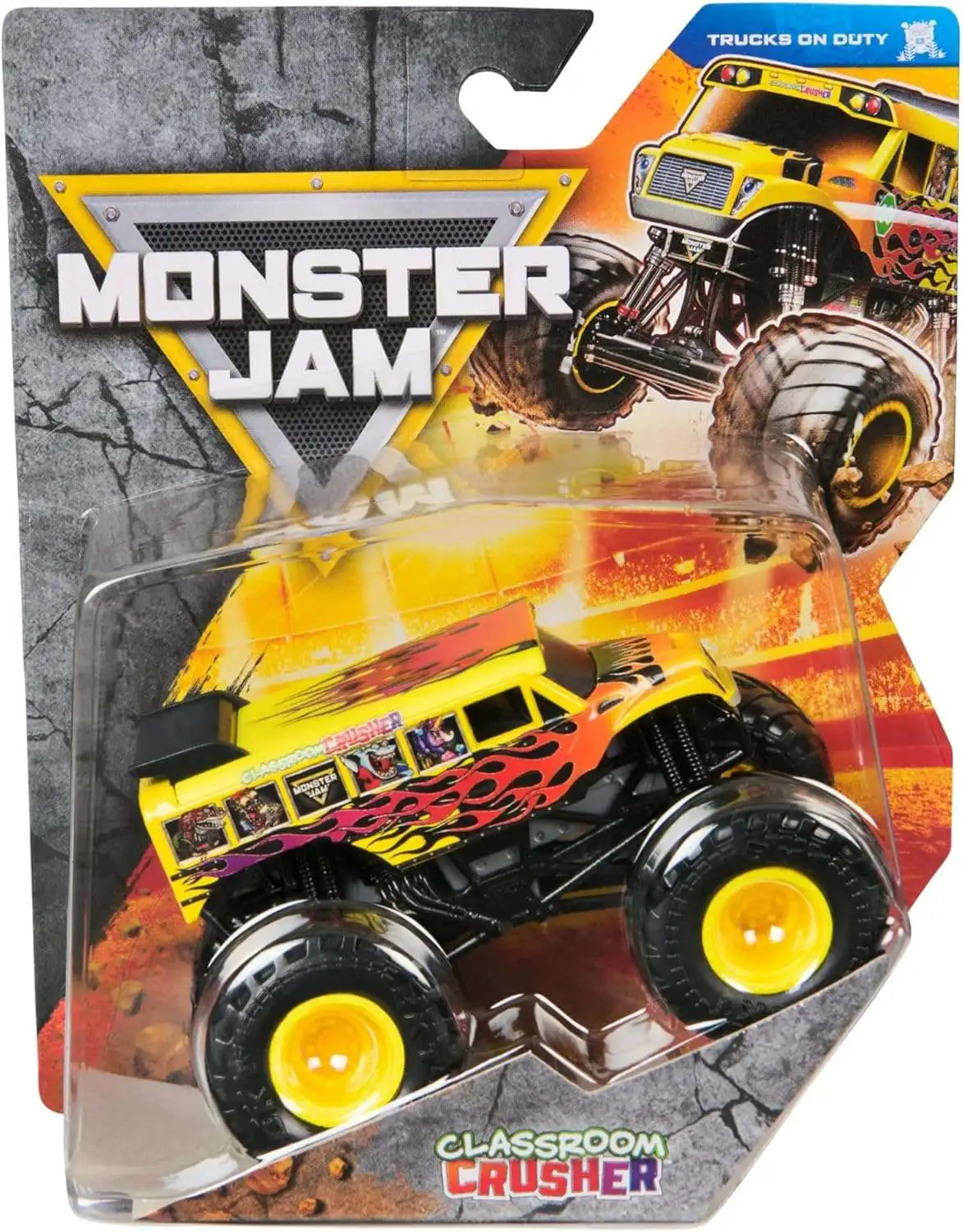 Monster Jam Trucks on Duty Series 44 Classroom Crusher Diecast Car