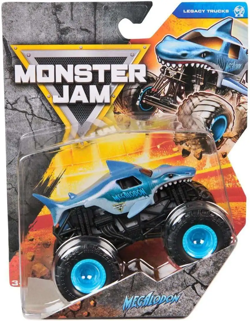 Monster Jam Legacy Trucks Series 44 Megalodon Diecast Car