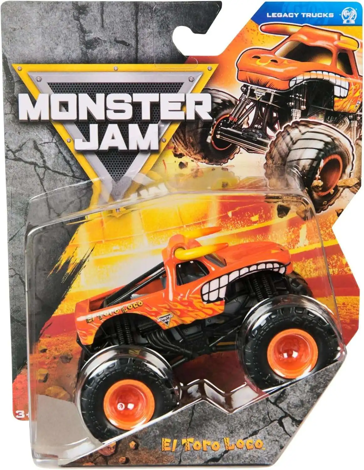 Monster Jam Legacy Trucks Series 44 El Toro Loco Diecast Car