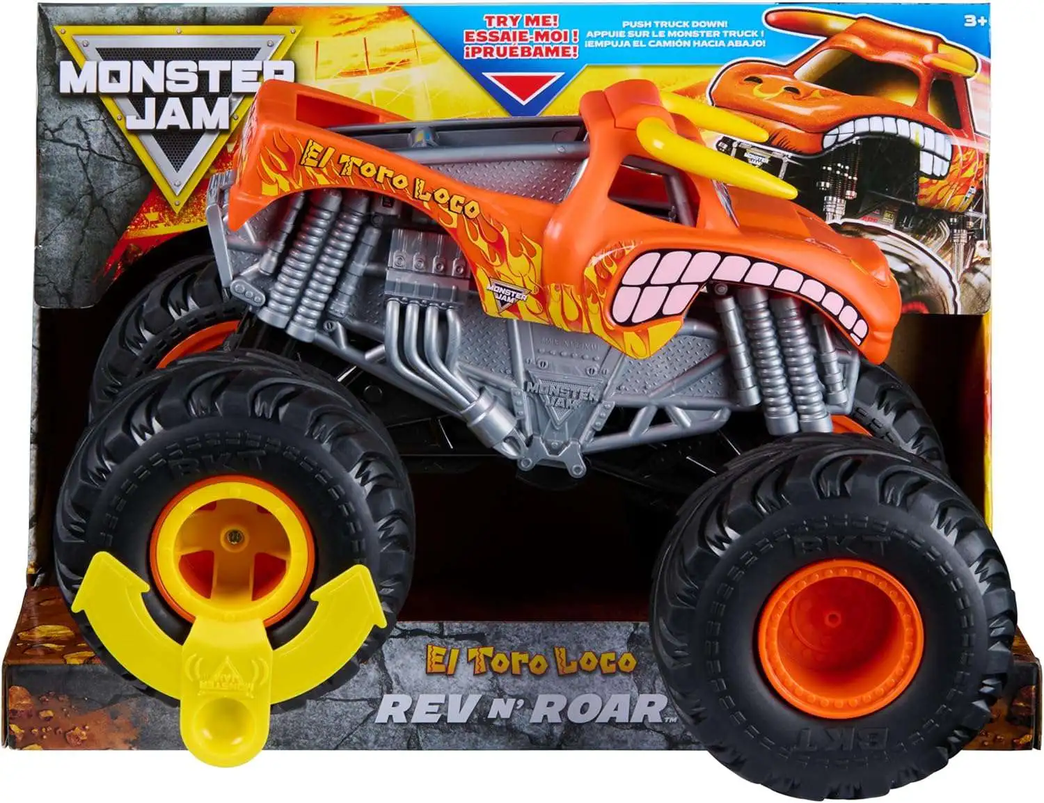 Monster Jam Rev 'N Roar El Toro Loco Vehicle [2026]