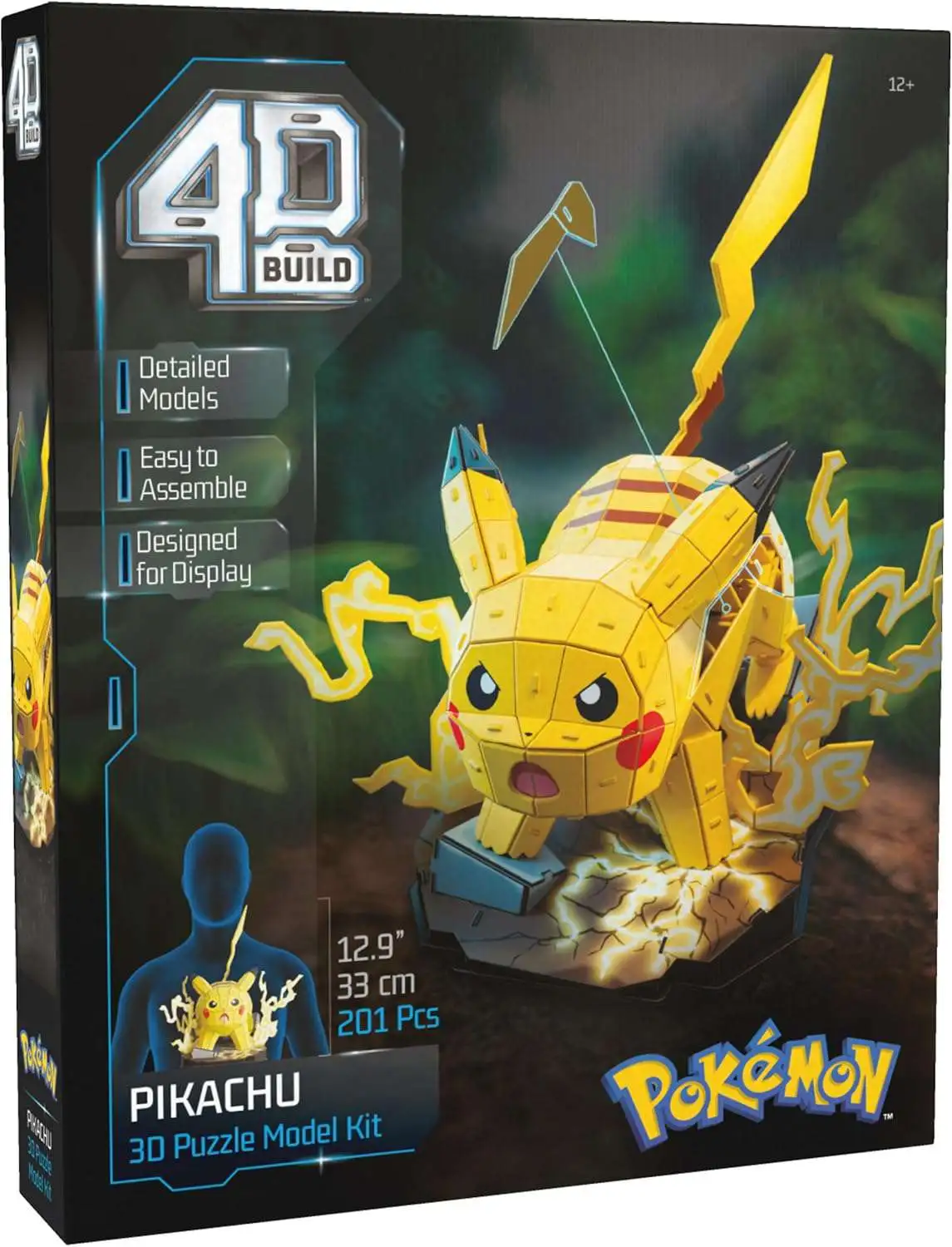 Pokemon 4D Build Pikachu 3D Puzzle Model Kit