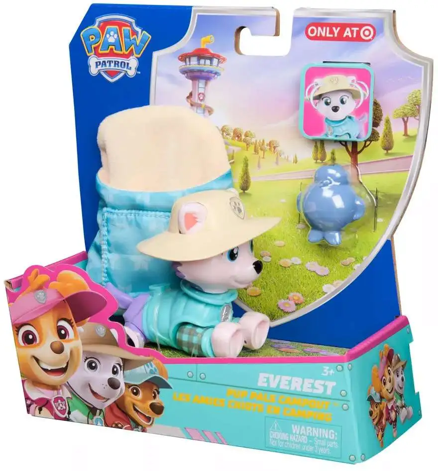 Paw Patrol Everest Pup Pals Campout Exclusive 3.75-Inch Figure Set