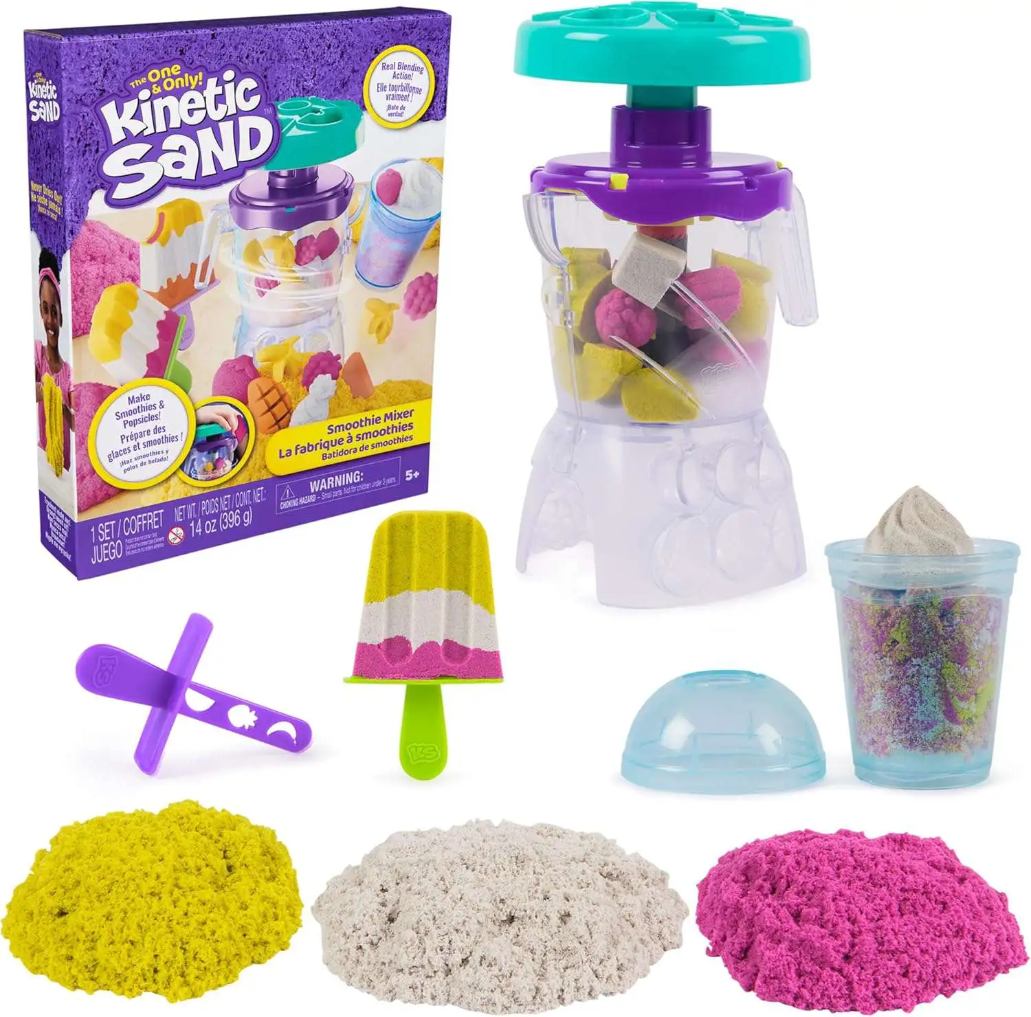 Kinetic Sand Smoothie Mixer Playset