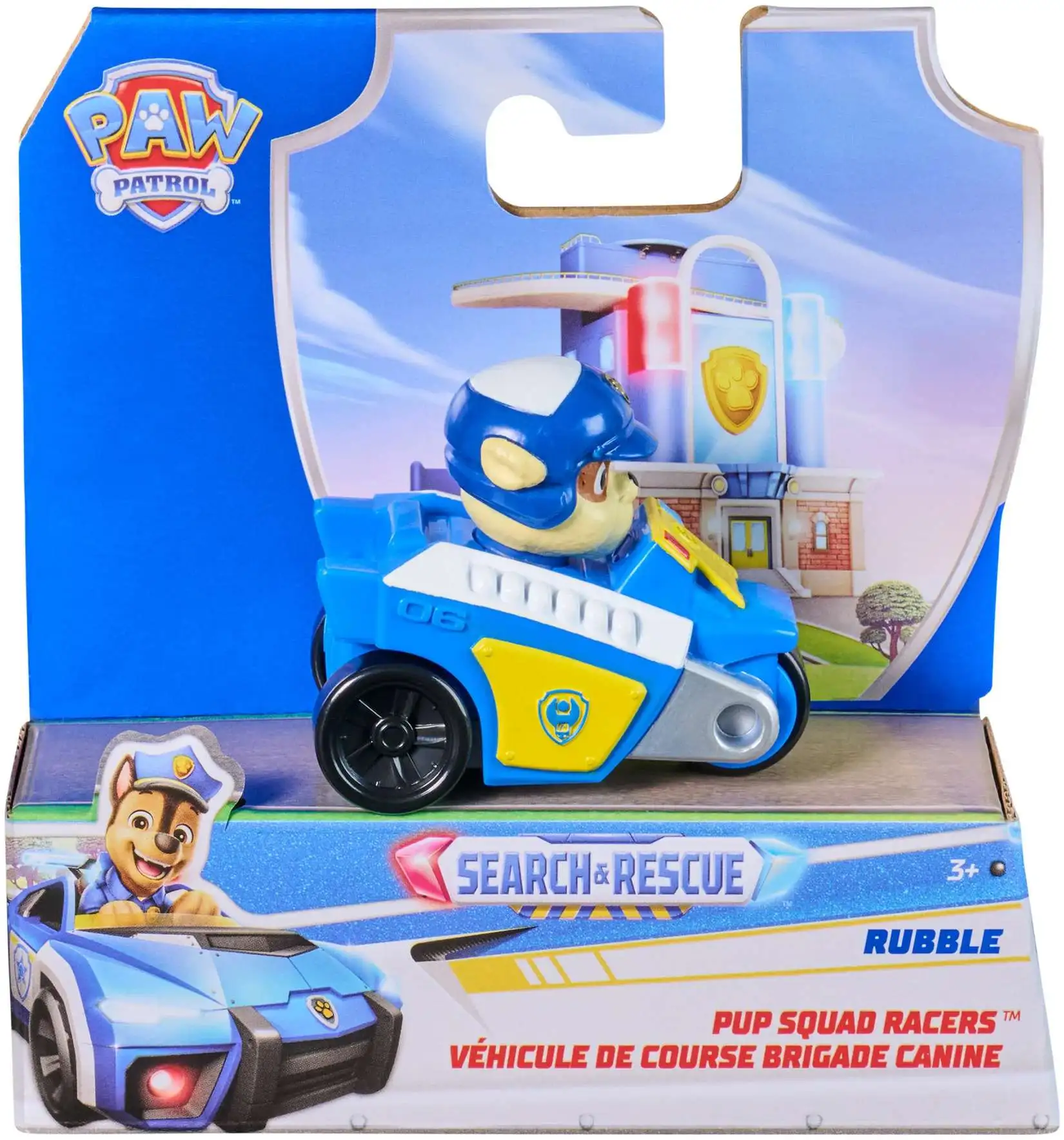 Paw Patrol Search & Rescue Pup Squad Racers Rubble Vehicle