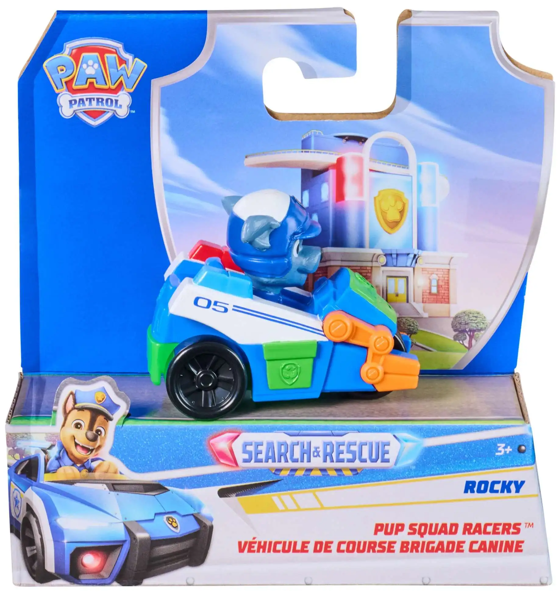 Paw Patrol Search & Rescue Pup Squad Racers Rocky Vehicle