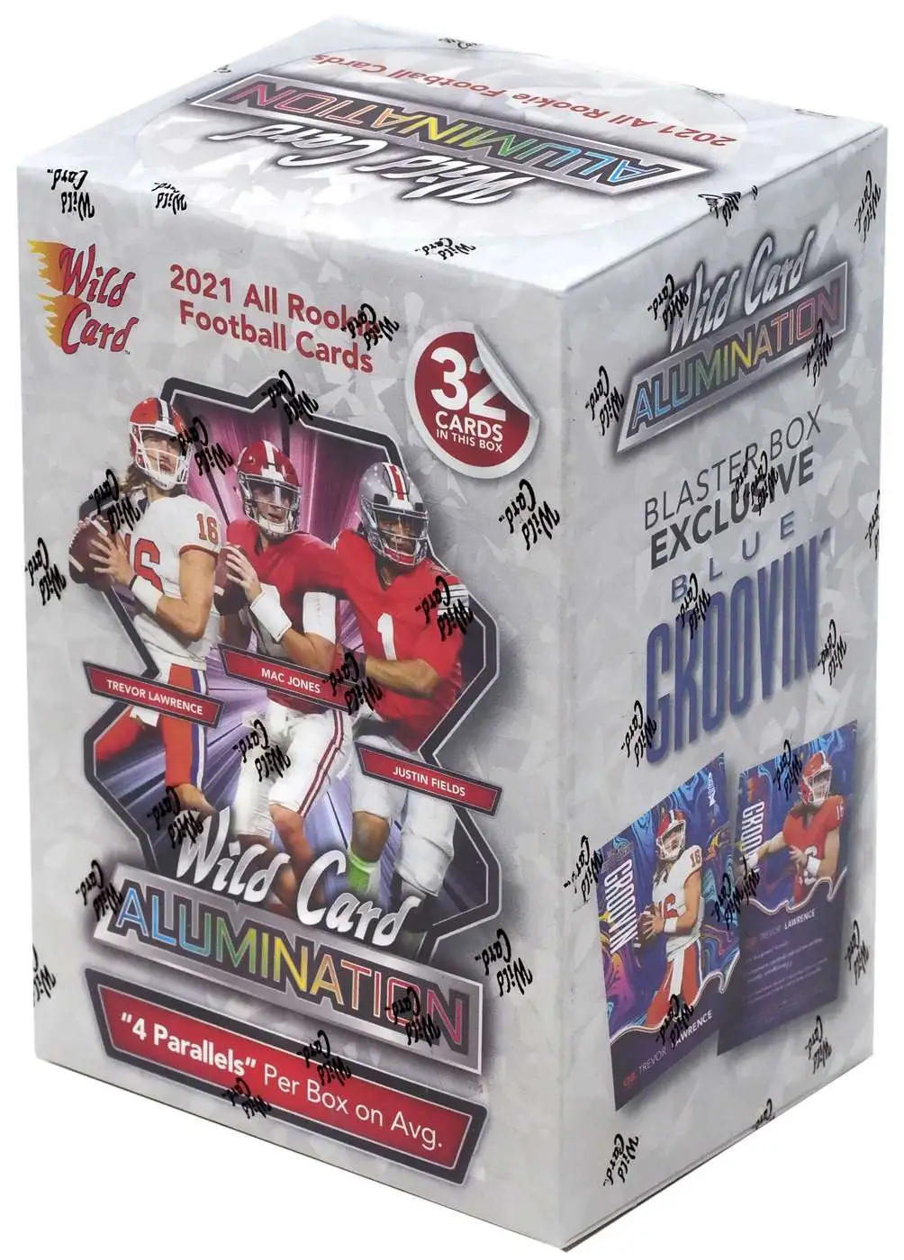 2021 Wild Card Alumination Football Hobby Box