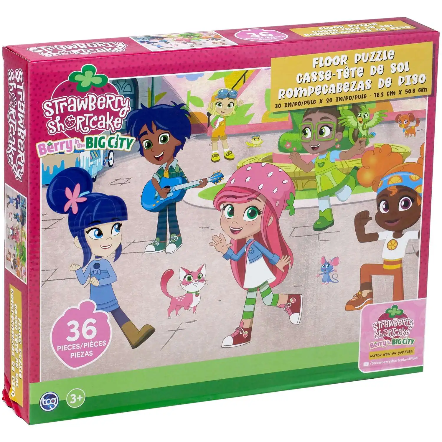Strawberry Shortcake Berry in the Big City Floor Puzzle