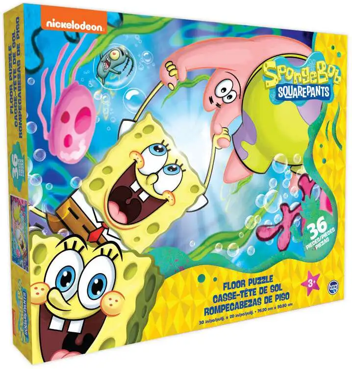 Spongebob Squarepants Spongebob & Patrick Floor Puzzle