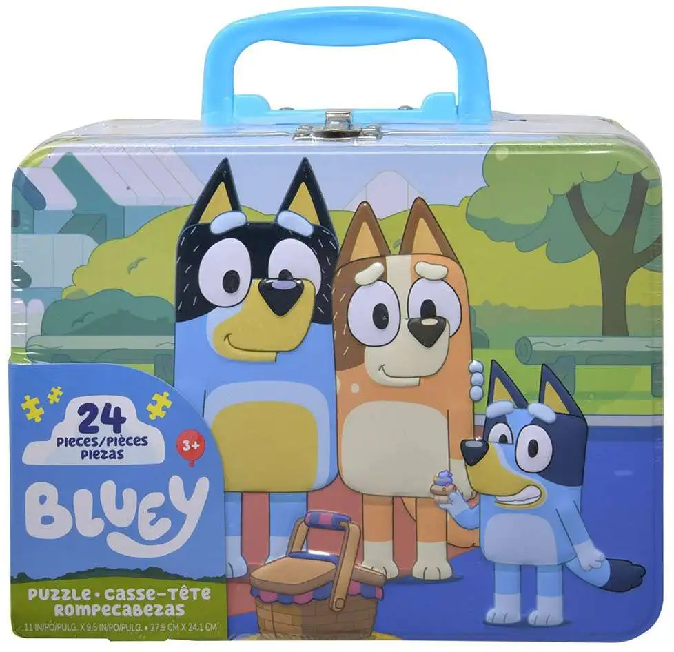 Bluey Puzzle Tin [Version 2, 24 Pieces]