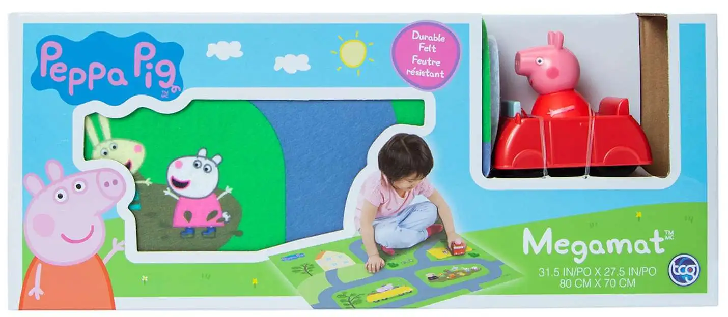 Megamat Peppa Pig Playset