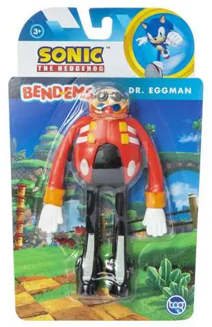 Sonic The Hedgehog Bend-Ems Dr. Eggman 5-Inch Bendable Figure