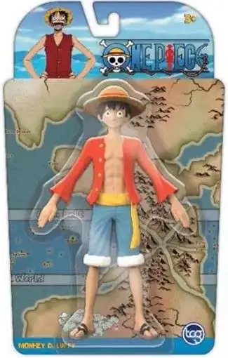 One Piece Flexfigs Monkey D. Luffy 4.5-Inch Bendable Figure