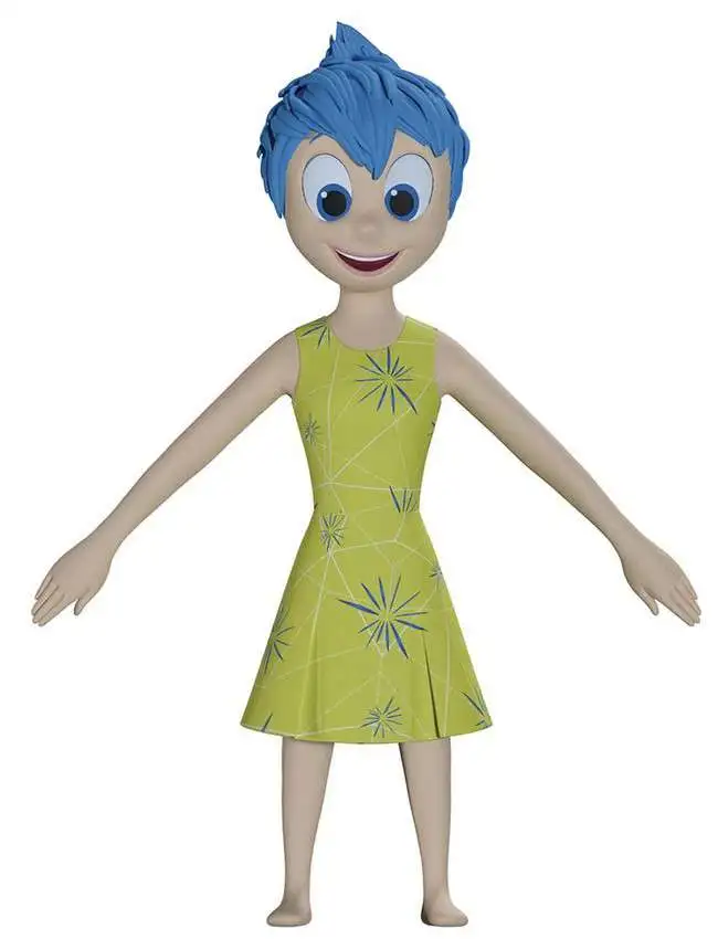 Disney Pixar Inside Out Flexfigs Joy 4.5-Inch Bendable Figure (Pre-Order ships June)