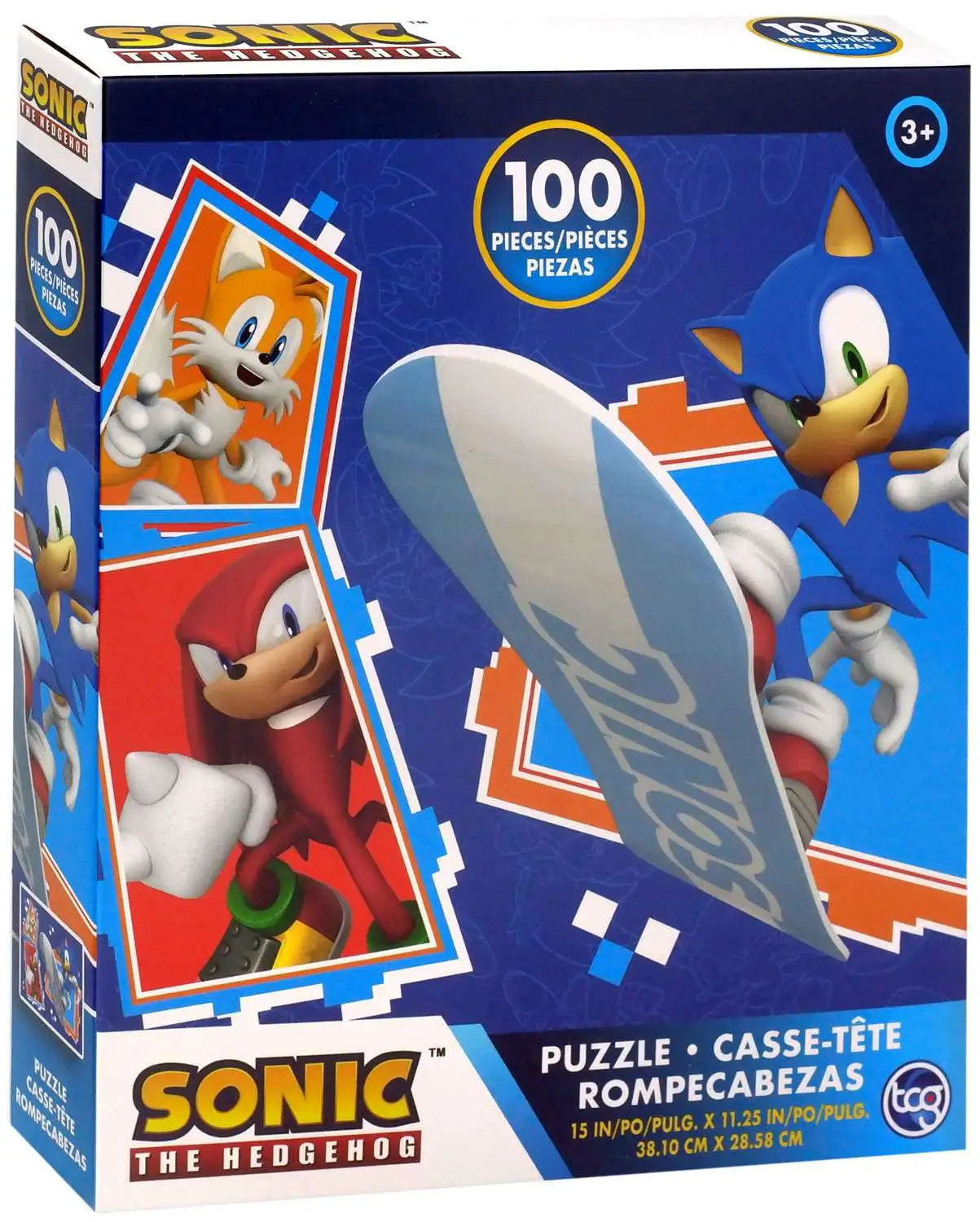 TCG Toys Sonic Puzzle, 100 pc - Kroger
