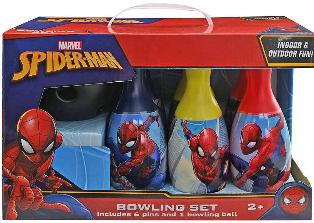 Marvel Spider-Man Bowling Play Set What Kids Want - ToyWiz