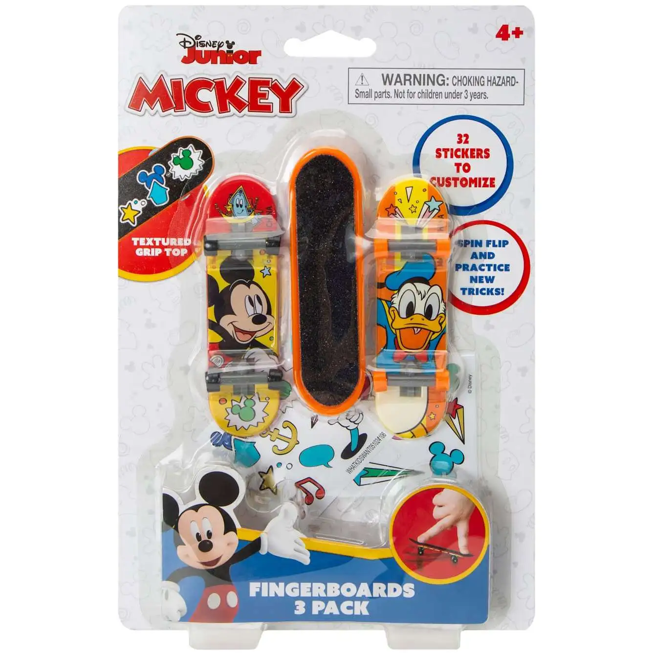 Disney Mickey Mouse Fingerboards 3-Pack