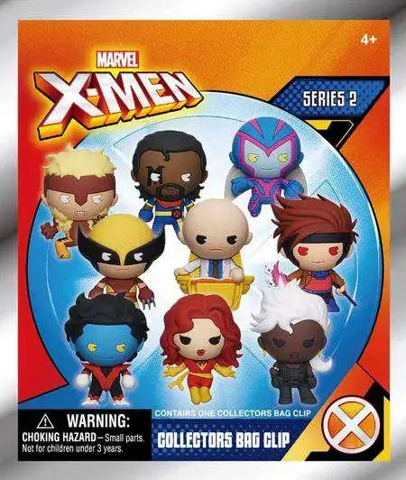 Marvel 3D Figural Keyring X-Men Classic Series 2 Mystery Pack [1 RANDOM Figure]