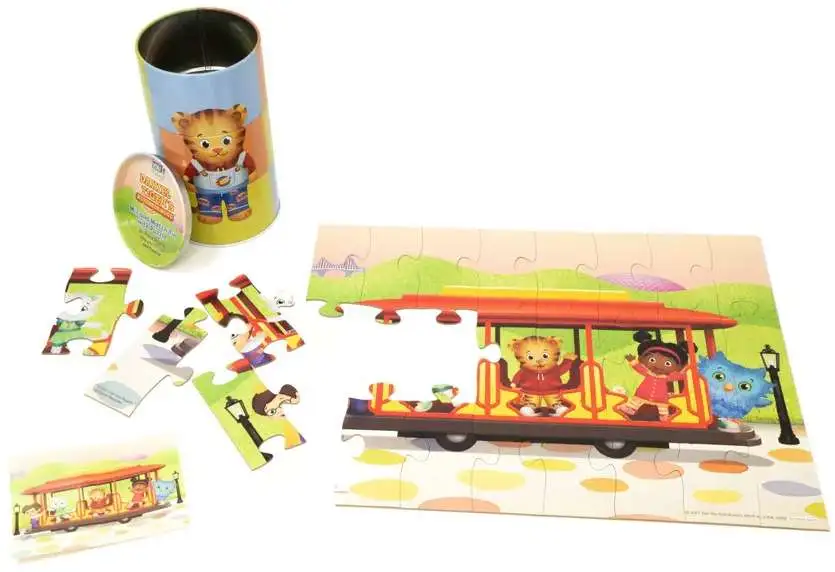 Daniel Tiger's Neighborhood Mix & Match Tin with Puzzle
