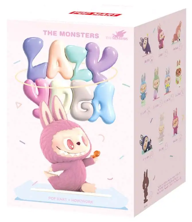 LABUBU THE MONSTERS Lazy yoga(2個セット) 📣New Release | THE MONSTERS Lazy Yoga Series Figures ZIMOMO