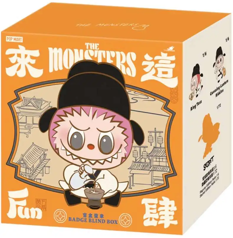 Labubu The Monsters Let's Have Fun Together Badge Mystery Pack