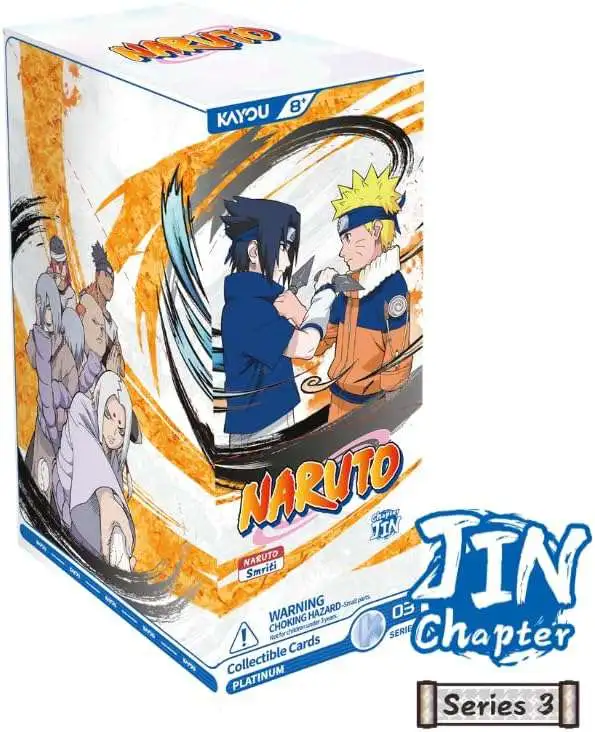 Series 3 Naruto Chapter Jin Collectible Card Box [12 Packs]
