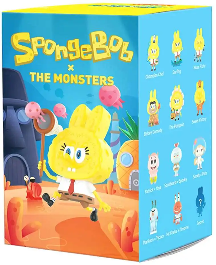 Labubu Spongebob x The Monsters Mystery Pack Pop Mart - ToyWiz