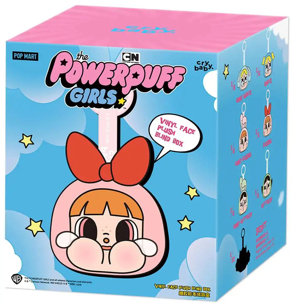 Powerpuff Girls Vinyl Face Plush Mystery Pack