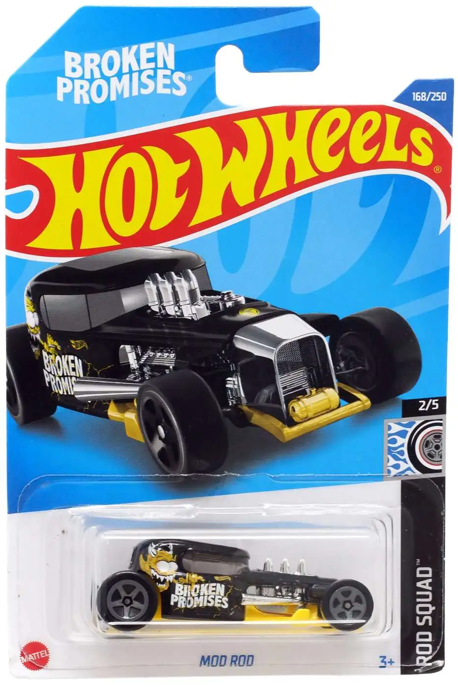 Hot Wheels Rod Squad Mod Rod 164 Diecast Car 25 Black Mattel Toys - ToyWiz