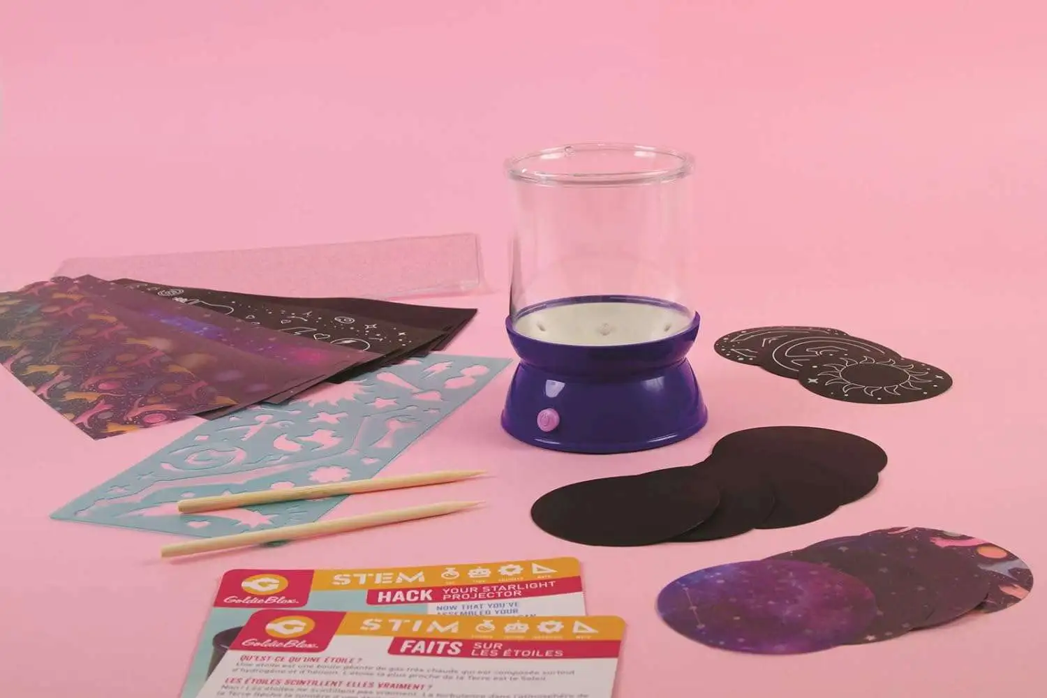 Goldie Blox Scratch Art Projector ToyWiz