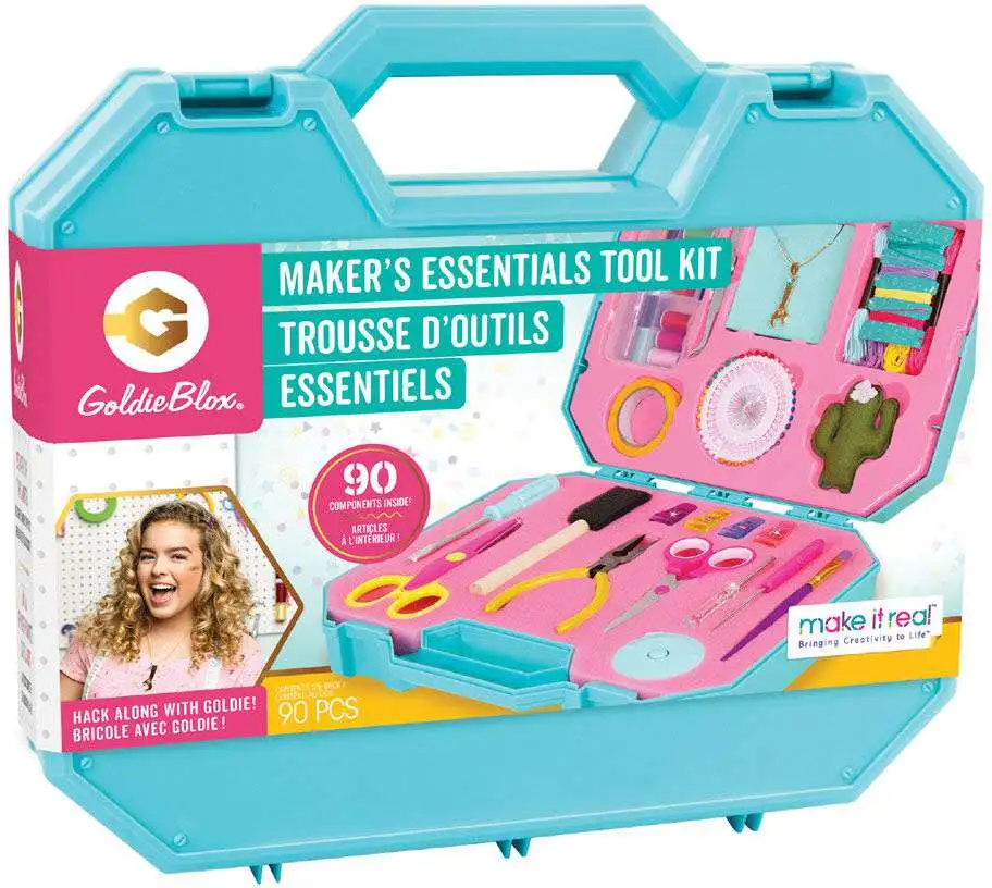 Goldie Blox Makers Essentials Tool Kit - ToyWiz