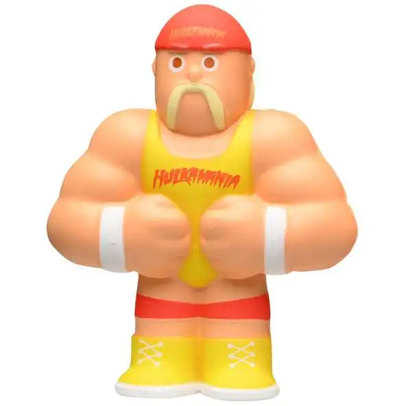 WWE Wrestling Squishie Squishme! Hulk Hogan Exclusive 3.5-Inch Squeeze Toy