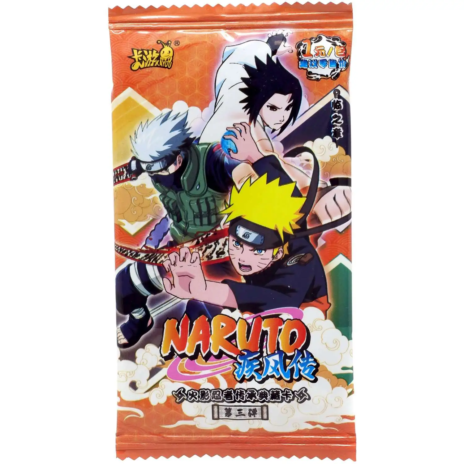 マンガブースター 3枚セット Naruto Shippuden Trading Card Game Legacy Collection Vol. 3