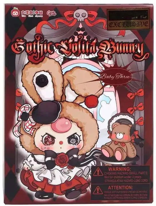 Baby three 未開封シュリンク付き　ロリータ数量限定版 Baby Three Gothic Lolita Bunny Exclusive Mystery Pack One RANDOM