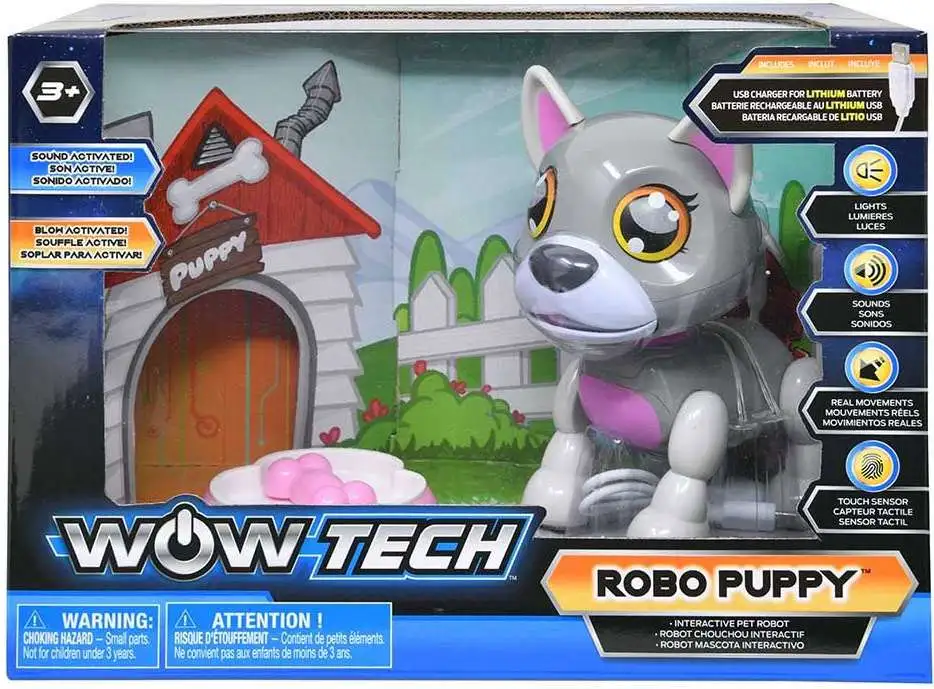 WOW Tech Robo Puppy Interactive Pet Robot