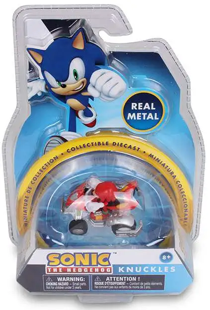 Knuckles The Echidna - Sonic the Hedgehog Super Posers wave 2 Action Figure  - Arte em Miniaturas