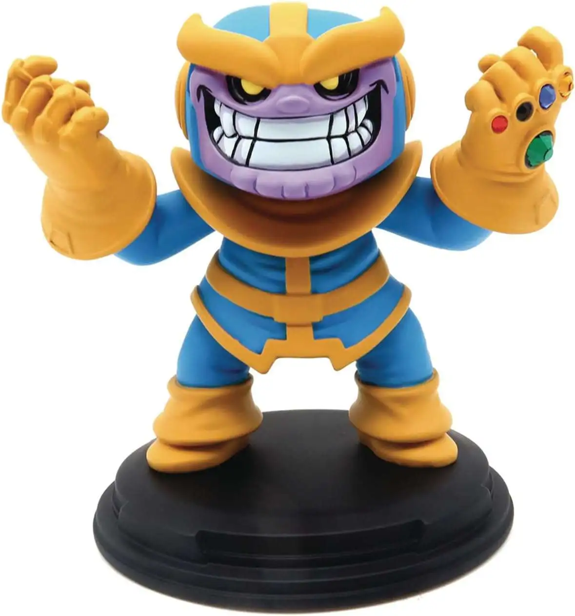 Marvel Mini Heroes Thanos with infinity Gems Exclusive Animated Style Statue