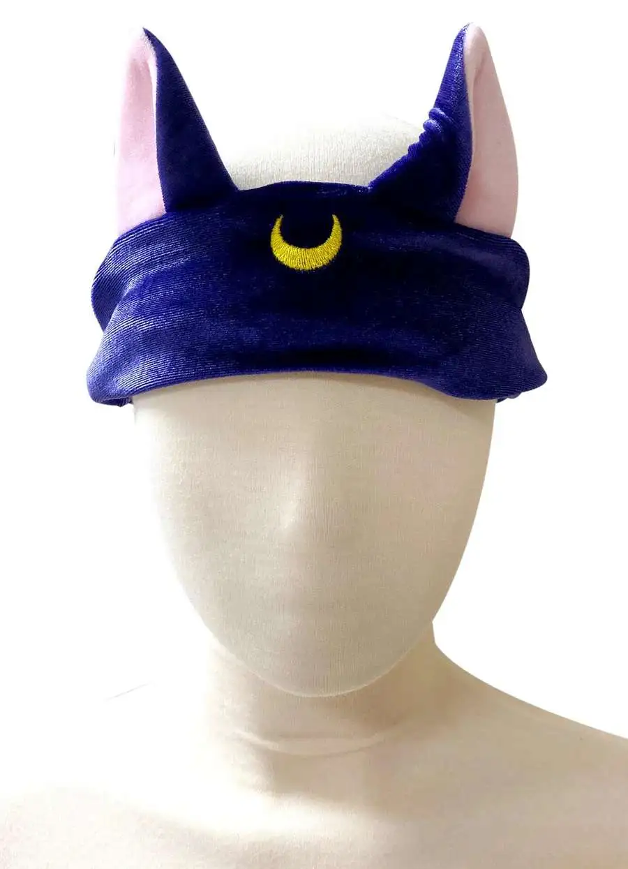 Sailor Moon Luna 10-Inch Plush Cat Ear Cap (Pre-Order ships April)