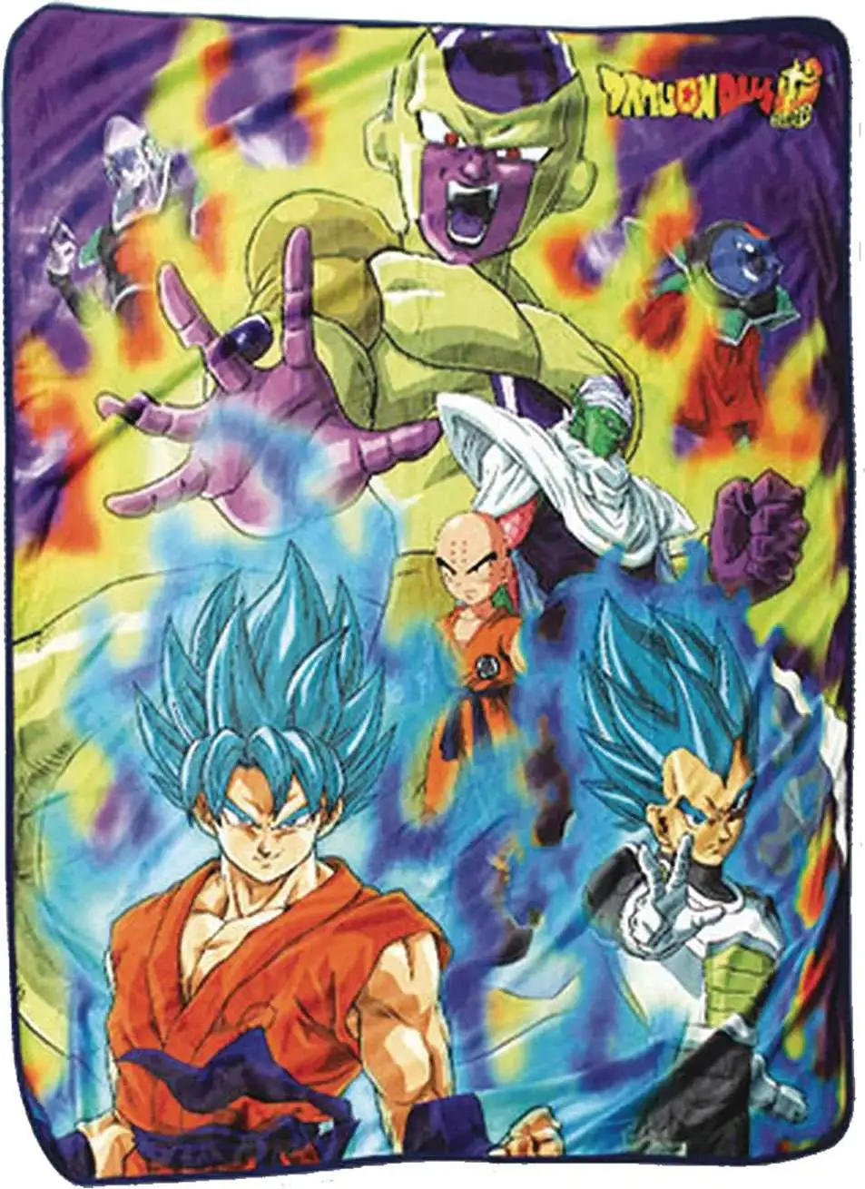 Dragon Ball Super Group 3 60' Throw Blanket